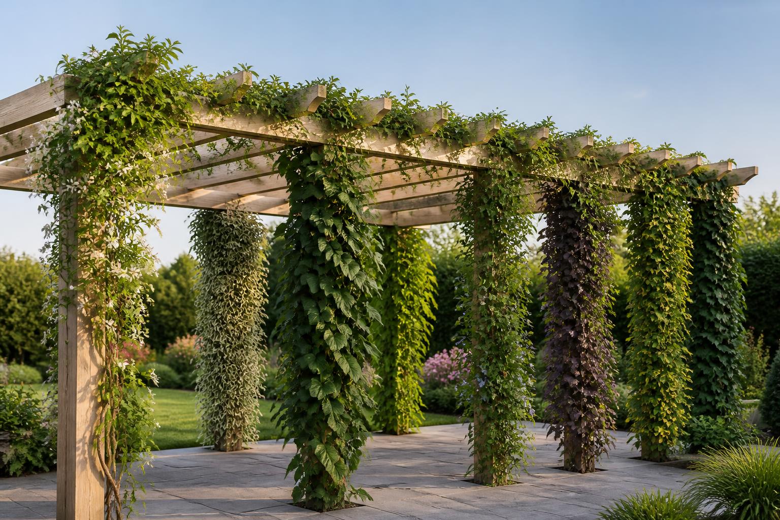 découvrez 10 plantes grimpantes idéales pour pergola, faciles d'entretien et parfaites pour embellir votre espace extérieur sans effort.