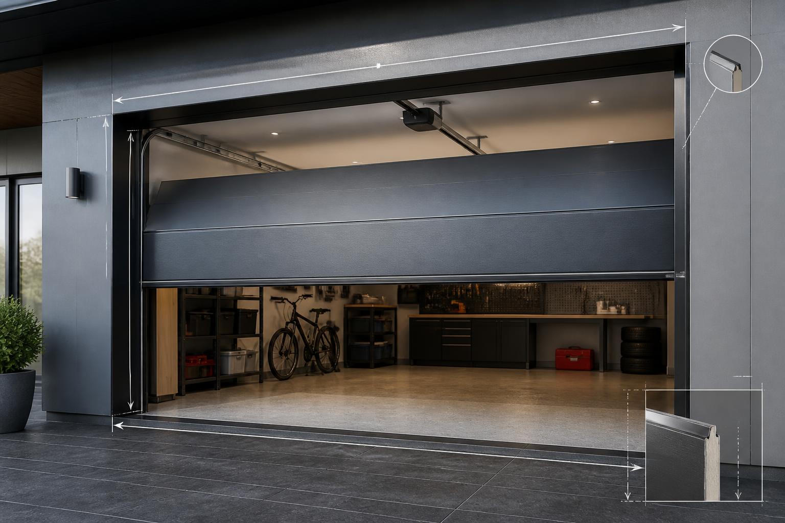 découvrez tout sur la porte de garage sectionnelle : motorisation, dimensions adaptées et prix pour bien choisir votre installation.