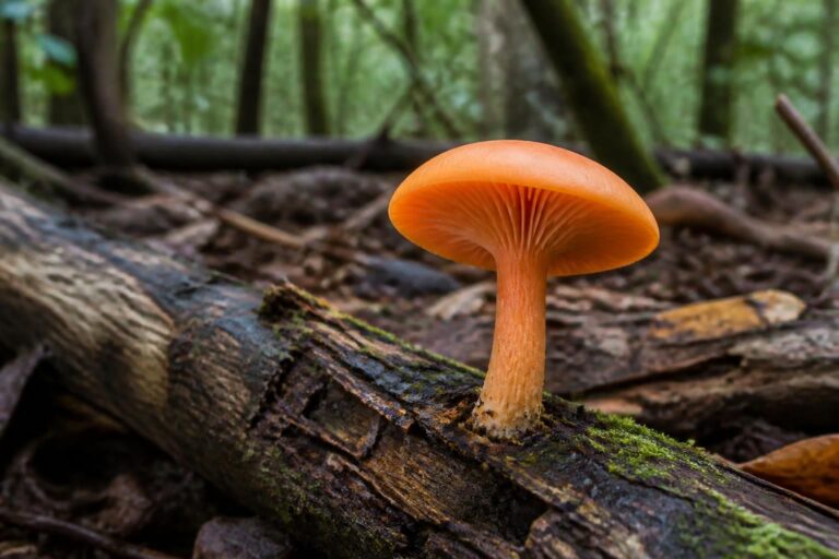 découvrez comment identifier les champignons oranges sur bois mort et apprenez à reconnaître les différentes espèces lignicoles pour mieux comprendre leur rôle en forêt.