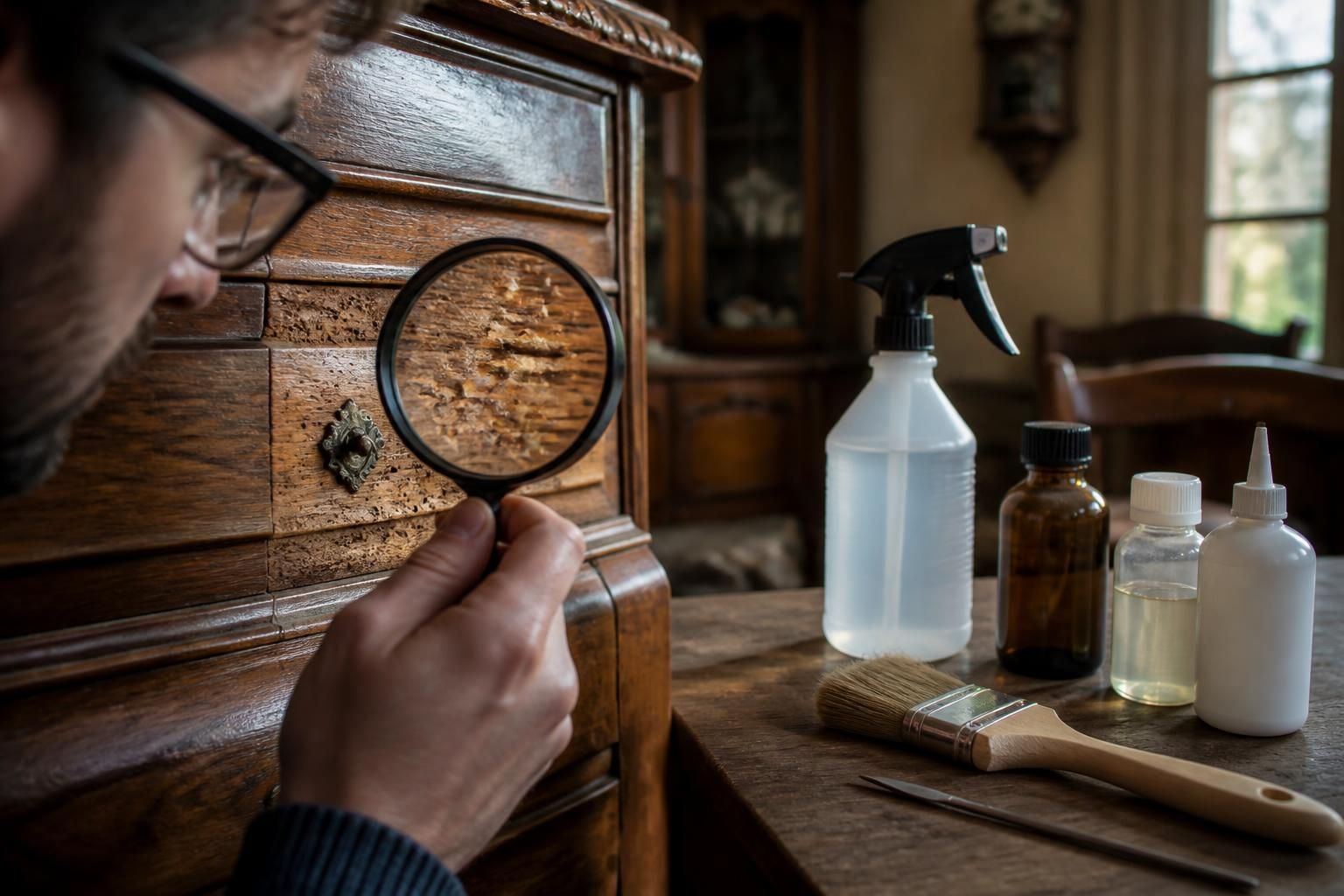 découvrez comment identifier et éliminer efficacement les mites du bois pour protéger vos meubles et préserver leur beauté.