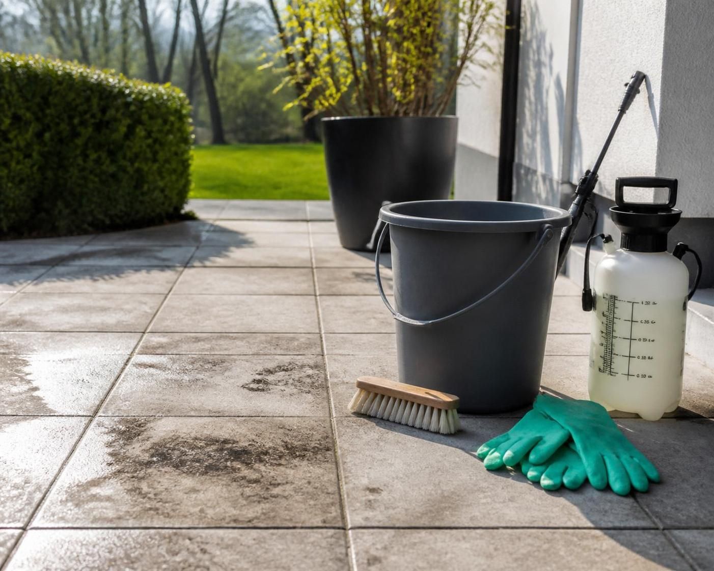 découvrez comment nettoyer efficacement votre terrasse à la javel avec les bonnes méthodes de dosage et de dilution, ainsi que des alternatives naturelles pour un entretien respectueux de l'environnement.