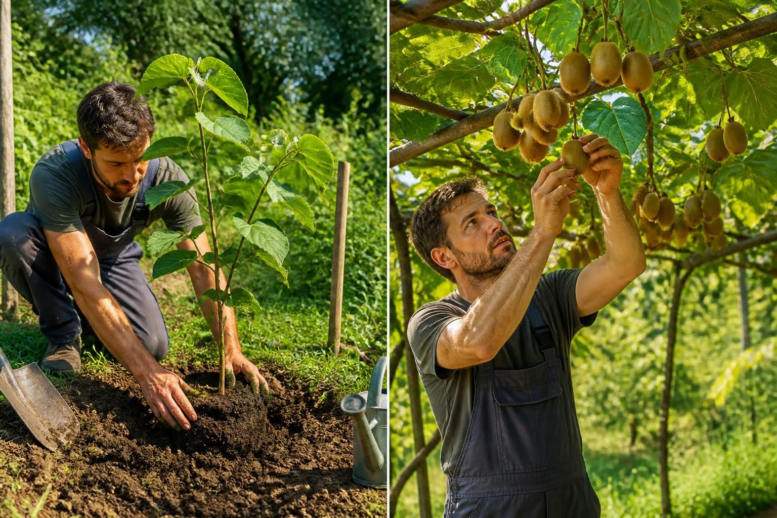 découvrez comment planter un arbre à kiwi et profiter de sa récolte de fruits délicieux grâce à nos conseils pratiques et faciles à suivre.