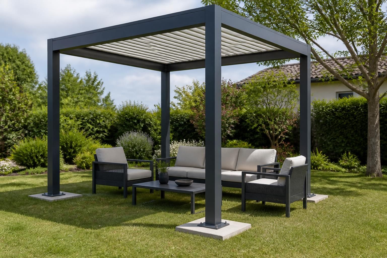 découvrez les méthodes efficaces pour fixer votre pergola dans l'herbe ou la terre et assurer une installation stable et durable.