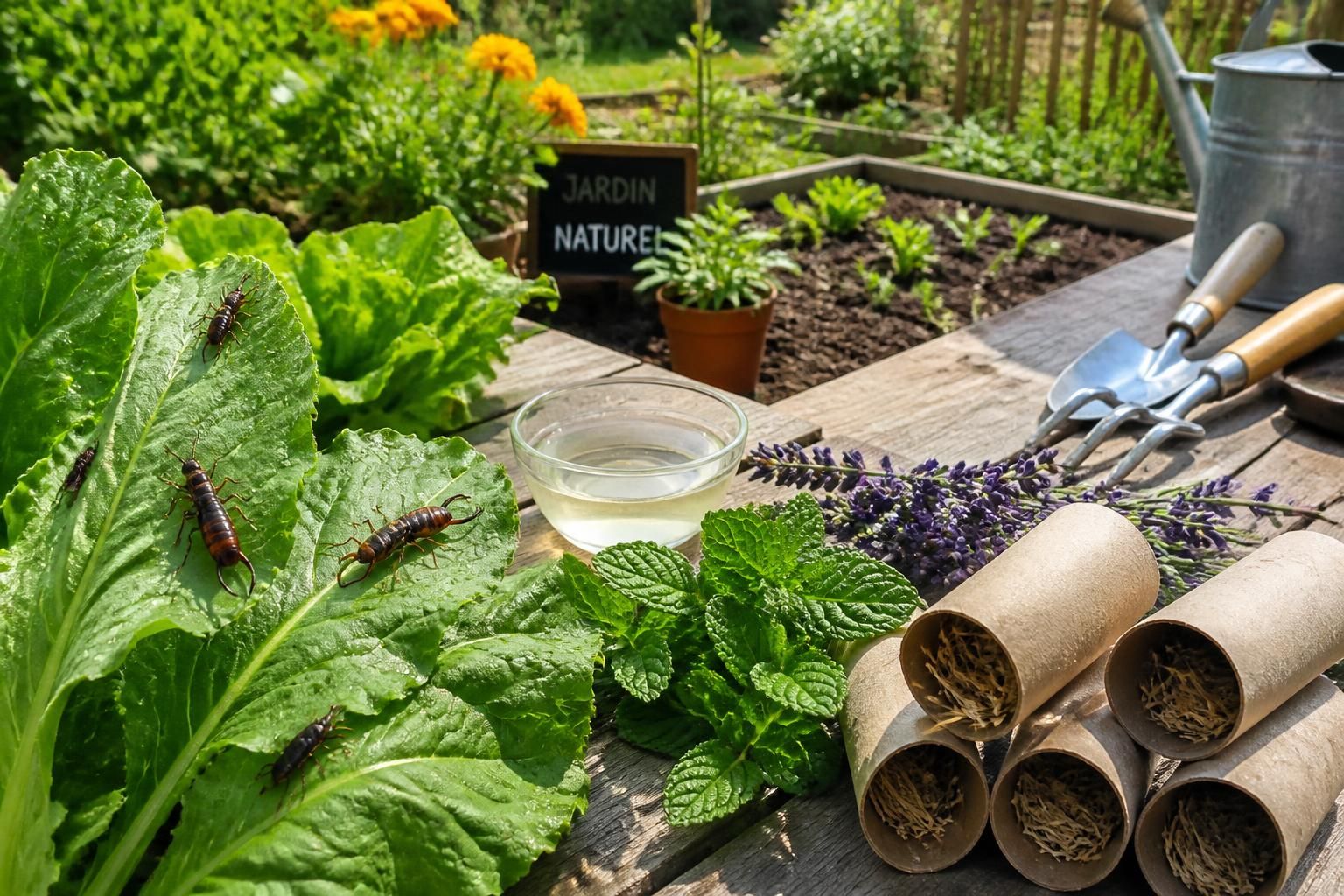 découvrez comment éliminer les perce-oreilles dans votre jardin grâce à des remèdes naturels et des solutions efficaces pour protéger vos plantes sans produits chimiques.