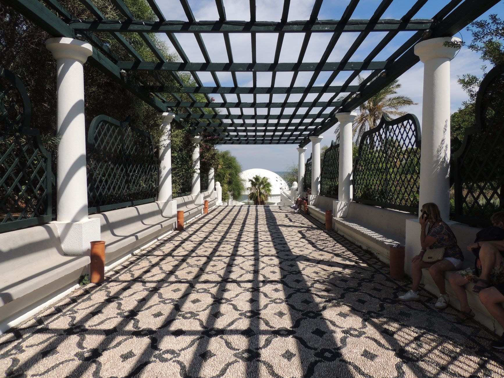 Peut-on marcher sur le toit — pergola bioclimatique toit avec personne